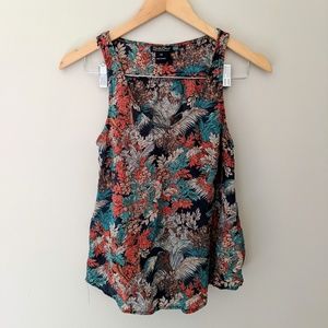 Lucky Brand ☘️ Presley Silk Tank Top